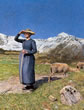 Giovanni Segantini, 'Mittag in Den Alpen', 1891.